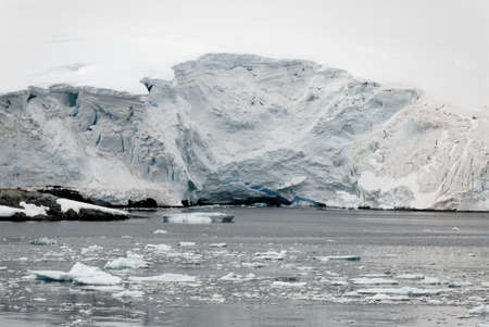 Cruising in Antarctica - Antarctic Peninsula - Palmer Archipelago. Neumayer Channel. Global warming...
