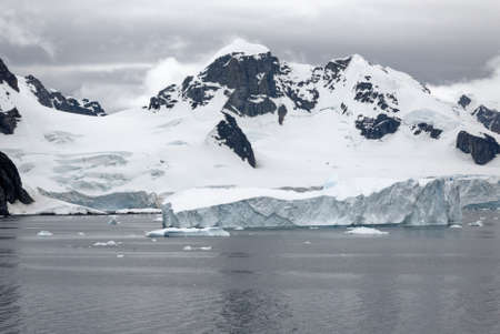 Cruising in Antarctica - Antarctic Peninsula - Palmer Archipelago. Neumayer Channel. Global warming...