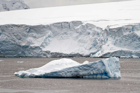 Cruising in Antarctica - Antarctic Peninsula - Palmer Archipelago. Neumayer Channel. Global warming...