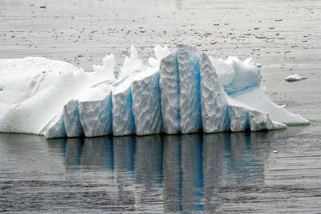 Antarctica - Antarctic Peninsula. Climate Change - Global Warming. Pieces Of Floating Ice
