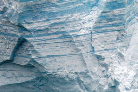 Antarctica - Shapes And Textures Of Icebergs - Extremely Closeupの写真素材