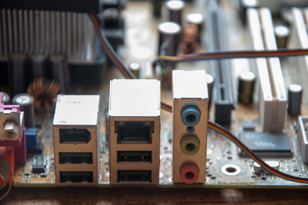 The image of motherboardの写真素材