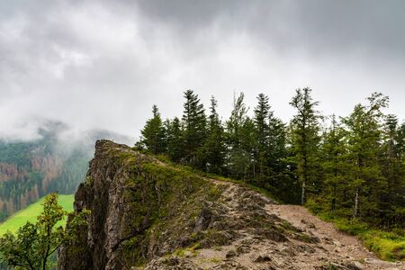 rocky mountains in the Tatras.の写真素材