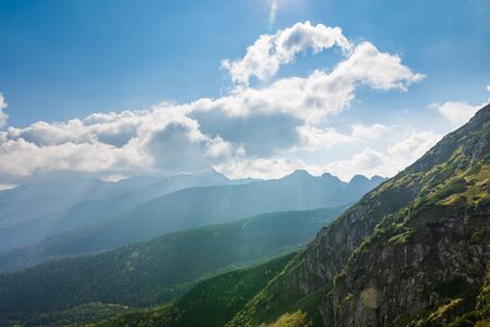 Polish Tatras during the summer day.の写真素材