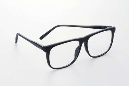 Glasses isolated on whiteの写真素材