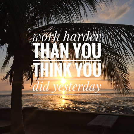 Motivation quotesの写真素材