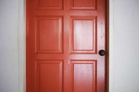 wooden door