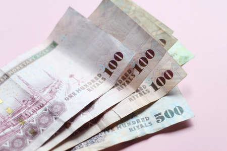 Saudi Arabia Moneyの写真素材