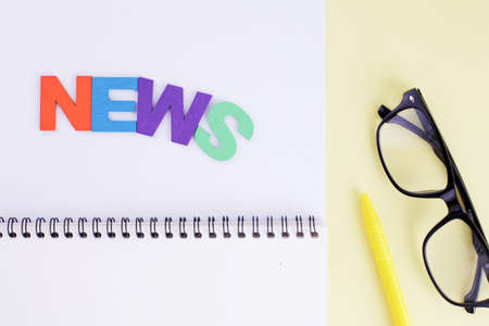 News word conceptの写真素材