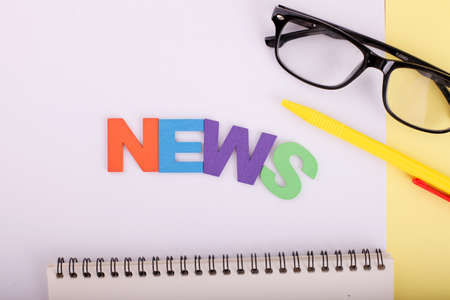 News word conceptの写真素材