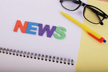 News word conceptの写真素材