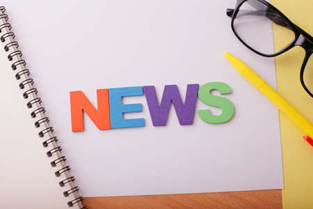 News word conceptの写真素材