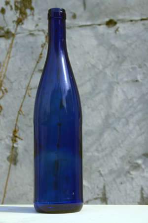 Blue bottle.の写真素材