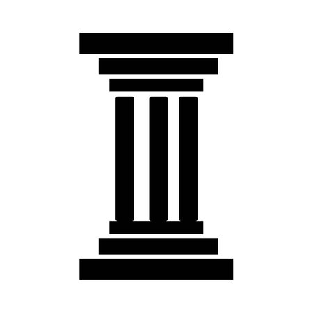 column Logo vector Template design illustration iconのイラスト素材