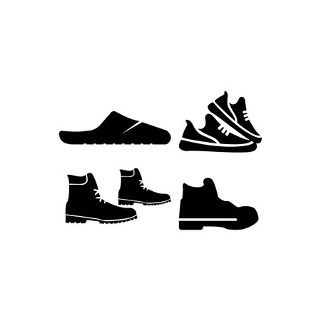 Shous icon Logo Template vector icon illustration designのイラスト素材