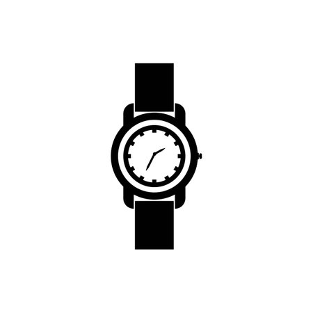 Watches icon logo, vector design illustrationのイラスト素材