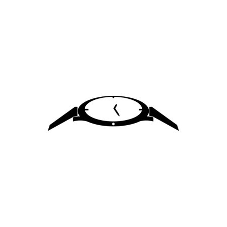 Watches icon logo, vector design illustrationのイラスト素材