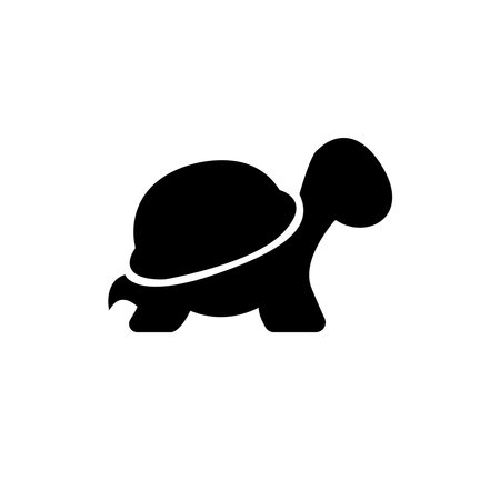 Turtle icon illustration design templateのイラスト素材