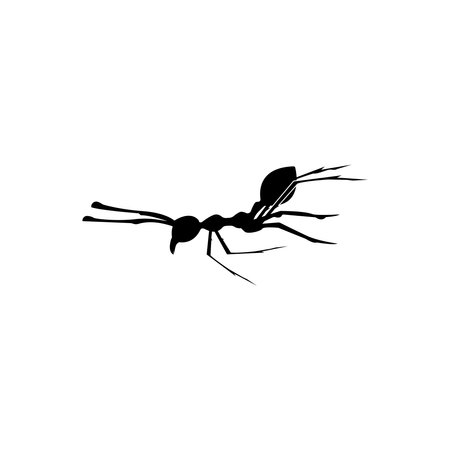 Ant Logo template vector illustration designのイラスト素材