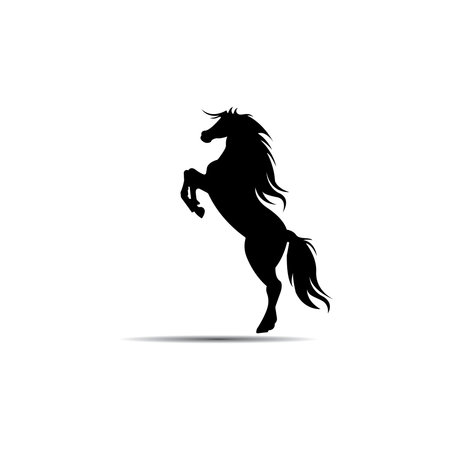 Horse Logo Template Vector illustration designのイラスト素材