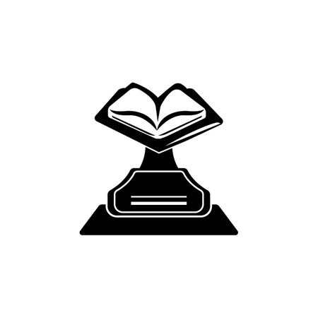 Trophy icon logo vector design templateのイラスト素材