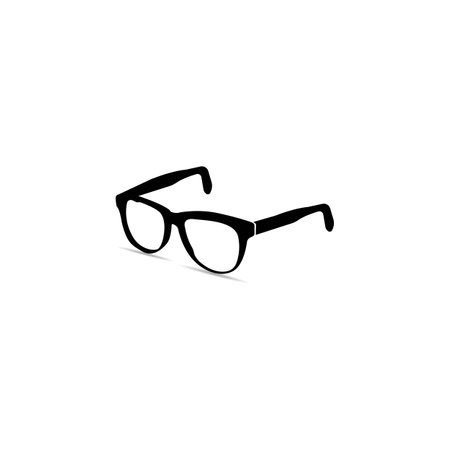Eyeglasses Logo Template vector icon illustration designのイラスト素材