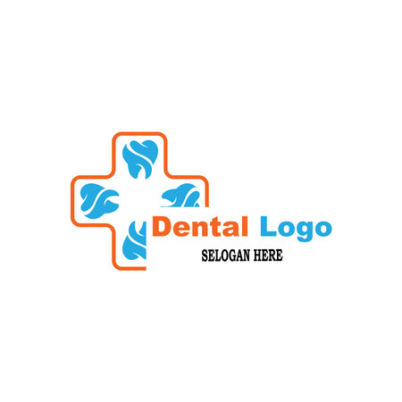 Dental care logo Template vector illustration icon designのイラスト素材