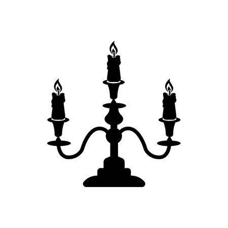 candle icon vector illustration template designのイラスト素材
