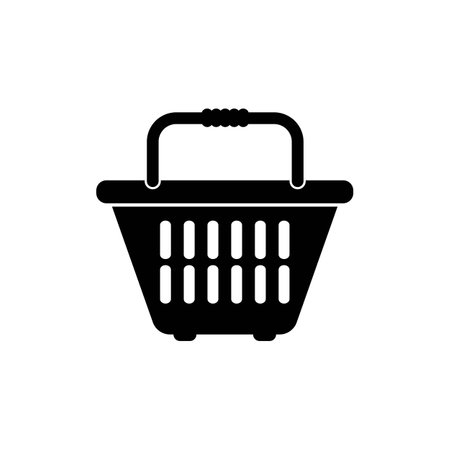 cart and shopping trolley icon, vector illustration design template.のイラスト素材