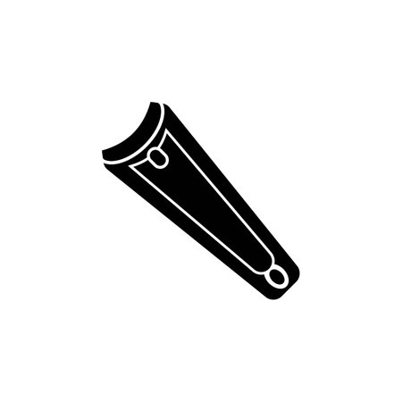 nail clipper icon, vector illustration simple design.のイラスト素材