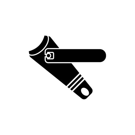 nail clipper icon, vector illustration simple design.のイラスト素材