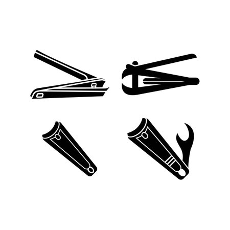 nail clipper icon, vector illustration simple design.のイラスト素材