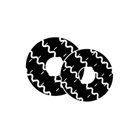 Donut icon symbol ,illustration design template.のイラスト素材