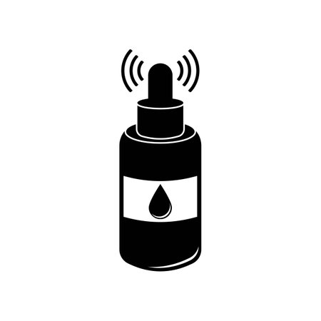 Oil serum icon symbol ,illustration design template.のイラスト素材
