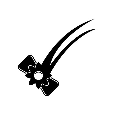 Hair pin symbol icon,logo illustration design templateのイラスト素材