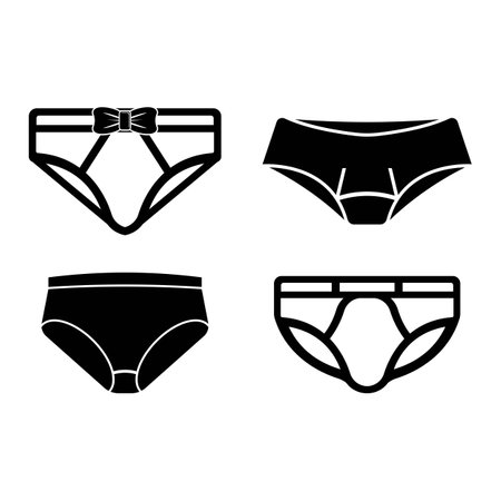 Underpants icon symbol illustration design templateのイラスト素材