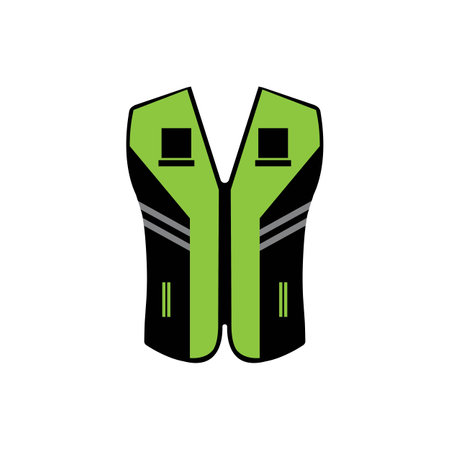 construction worker vest icon,vector illustration logo design.のイラスト素材