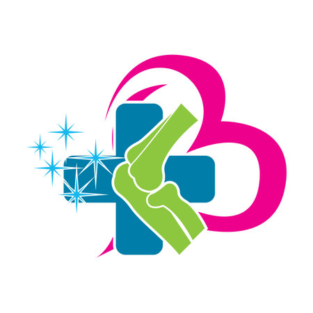 Bone joints icon logo,vector illustration symbol designのイラスト素材