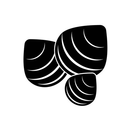 Sea shell logo icon, vector illustration template designのイラスト素材