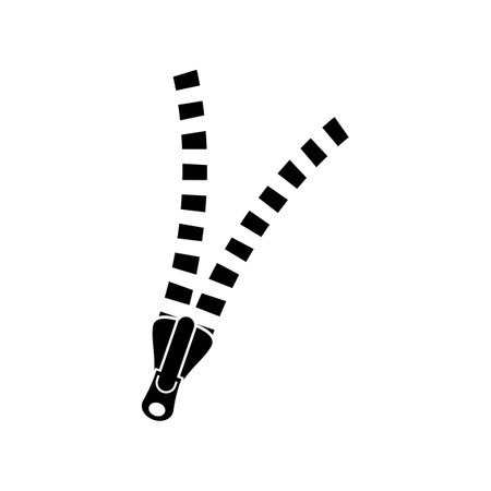 zipper icon logo,illustration template designのイラスト素材