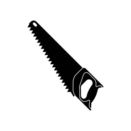 Saw icon logo,illustration template designのイラスト素材