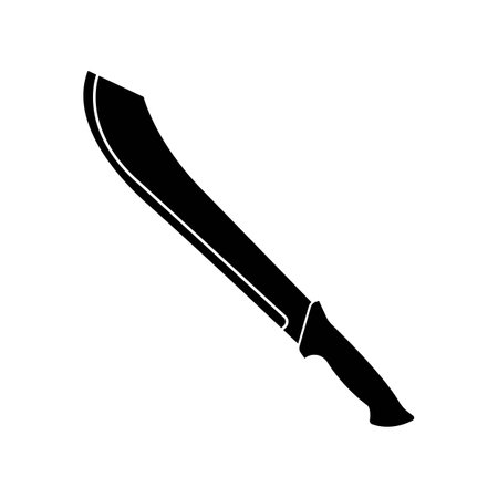 Machete icon symbol, illustration design templateのイラスト素材