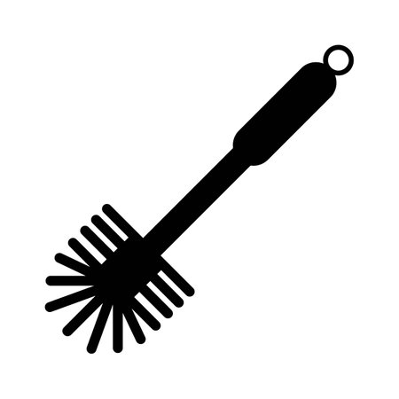 Toilet brush icon,logo illustration design template.のイラスト素材
