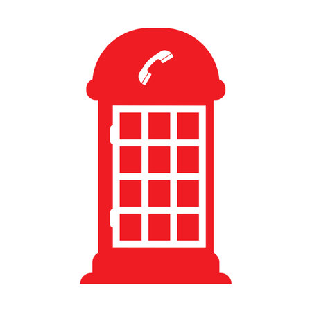 Payphone symbol icon, logo vector illustration design templateのイラスト素材