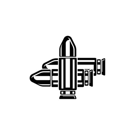 Bullet icon logo,illustration design template vector.のイラスト素材