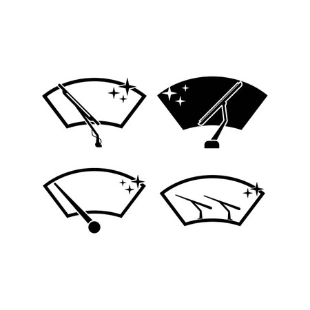 Wiper icon vector illustration symbol designのイラスト素材