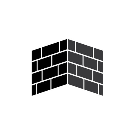 Building block icon vector illustration symbol designのイラスト素材