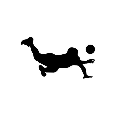 Playing volleyball logo icon design vector illustrationのイラスト素材