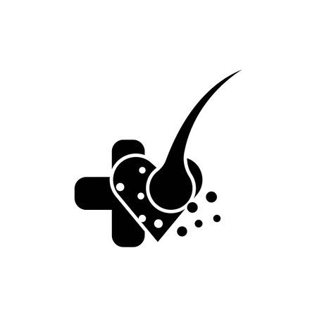 Hair care icon logo vector,illustration design template.のイラスト素材