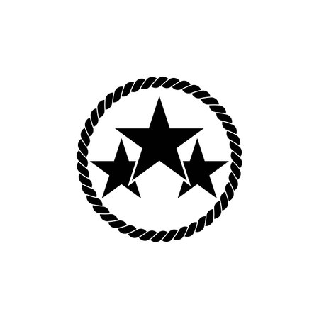 Star logo icon ,illustration design template vector.のイラスト素材